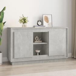 vidaXL betonszürke szerelt fa tálalószekrény 102x35x60 cm (831881)