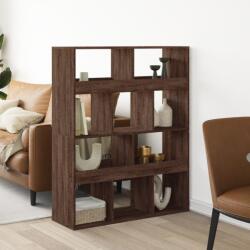 vidaXL barna tölgy színű szerelt fa térelválasztó 100 x 33 x 125, 5 cm (3309525)