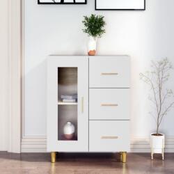 vidaXL fehér szerelt fa tálalószekrény 69, 5 x 34 x 90 cm (812204)