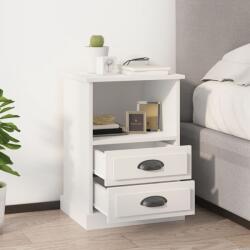 vidaXL 2 db fehér éjjeliszekrény 43 x 36 x 60 cm (816329)
