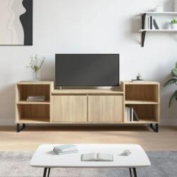vidaXL sonoma tölgyszínű szerelt fa TV-szekrény 160x35x55 cm (831351)