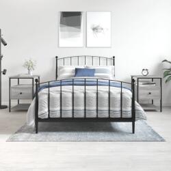 vidaXL 2 db szürke sonoma színű éjjeliszekrény 40x42x56 cm (826030)