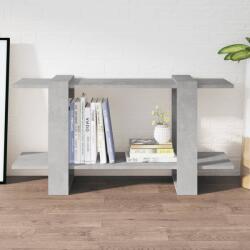 vidaXL betonszürke szerelt fa könyvszekrény 100 x 30 x 51 cm (811560)
