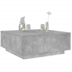 vidaXL betonszürke szerelt fa dohányzóasztal 100x100x40 cm (3284052)