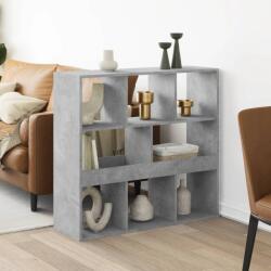 vidaXL betonszürke szerelt fa térelválasztó 100 x 33 x 94, 5 cm (3309513)