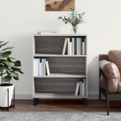 vidaXL szürke sonoma színű szerelt fa polcos szekrény 69, 5x32, 5x90 cm (828394) - vidaxl