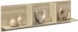 vidaXL sonoma tölgy színű szerelt fa faliszekrény 100 x 16, 5 x 30 cm (854861) - vidaxl