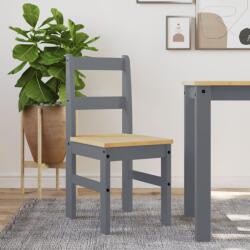 vidaXL Panama 2 db szürke tömör fenyőfa étkezőszék 40x46x90 cm (4005730) - vidaxl