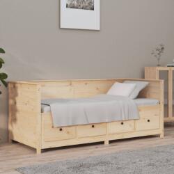 vidaXL kanapéágy ágy matrac 100x200 cm tömör fa fenyőfa (820896)