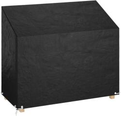 vidaXL polietilén kerti pad huzat 8 fűzőlyukkal 160x70x70/88 cm (319339) - vidaxl