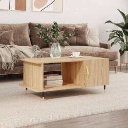 vidaXL sonoma tölgy színű szerelt fa dohányzóasztal 90 x 50 x 40 cm (829471)