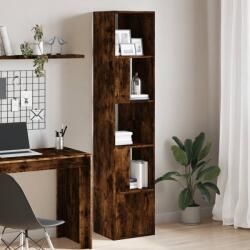 vidaXL füstös tölgy színű szerelt fa könyvespolc 40 x 36 x 189 cm (848245)