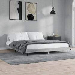 vidaXL sonoma tölgyszínű szerelt fa ágykeret 140 x 200 cm (832251)