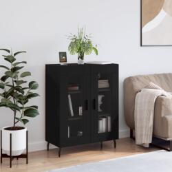 vidaXL fekete szerelt fa tálalószekrény 69, 5 x 34 x 90 cm (827805)