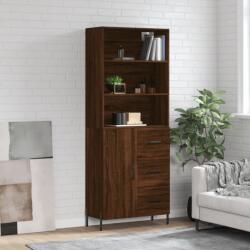 vidaXL barna tölgy színű szerelt fa magasszekrény 69, 5 x 34 x 180 cm (3189460)