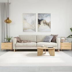 vidaXL 2 db sonoma tölgy szerelt fa dohányzóasztal 50 x 50 x 40 cm (829371)