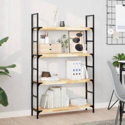 vidaXL kezeletlen tömör akácfa lebegő polc 80 x 20 x 4 cm (3279423) - vidaxl