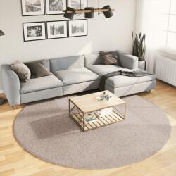 vidaXL PAMPLONA bézs magas szálú bolyhos modern szőnyeg Ø 240 cm (375226)
