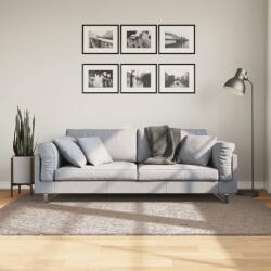 vidaXL PAMPLONA bézs magas szálú bolyhos modern szőnyeg 140 x 200 cm (375213)