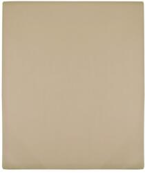 vidaXL 2 db tópszínű pamutdzsörzé gumis lepedő 140 x 200 cm (136225)