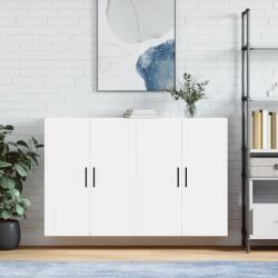 vidaXL 2 db fehér fali szekrény 69, 5 x 34 x 90 cm (3195643)