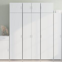 vidaXL fehér szerelt fa magasszekrény 70 x 42, 5 x 185 cm (3281427)