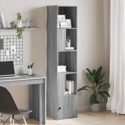 vidaXL szürke sonoma színű szerelt fa könyvespolc 40 x 36 x 189 cm (848246)