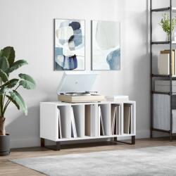 vidaXL fehér szerelt fa hanglemezszekrény 100 x 38 x 48 cm (831756)