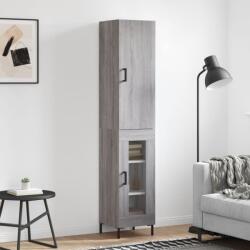 vidaXL szürke sonoma szerelt fa magasszekrény 34, 5 x 34 x 180 cm (3199047)