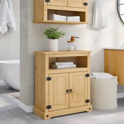 vidaXL Corona tömör fenyőfa fürdőszobaszekrény 70 x 33 x 80 cm (4013405)