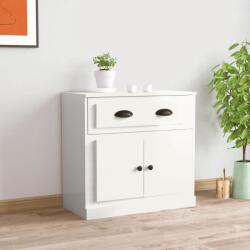 vidaXL magasfényű fehér szerelt fa tálalószekrény 70x35, 5x67, 5 cm (816426)