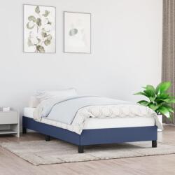 vidaXL ágykeret matrac nélkül kék 100x200 cm anyagból (346702)