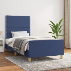 vidaXL ágykeret matrac nélkül kék 80x200 cm szövet (3124934)
