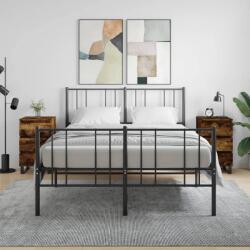 vidaXL 2 db füstös tölgy színű szerelt fa éjjeliszekrény 40x35x69 cm (826951)