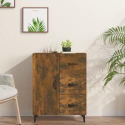 vidaXL füstös tölgy színű szerelt fa tálalószekrény 69, 5 x 34 x 90 cm (817354)
