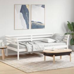 vidaXL kanapéágy ágy matrac fehér 100x200 cm tömör fa fenyőfa (842875)