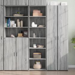 vidaXL szürke sonoma színű szerelt fa magasszekrény 50 x 41 x 185 (3281685)