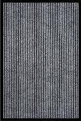 vidaXL szürke csíkos lábtörlő 80 x 120 cm (331606)