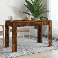 vidaXL füstös tölgy színű szerelt fa étkezőasztal 120 x 60 x 76 cm (815387) - vidaxl
