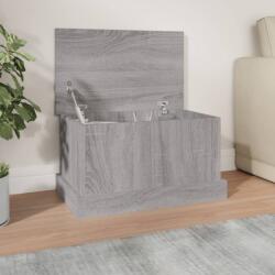 vidaXL szürke sonoma szerelt fa tárolóláda 50x30x28 cm (816502)
