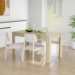 vidaXL sonoma tölgy színű szerelt fa étkezőasztal 140 x 74, 5 x 76 cm (804205)