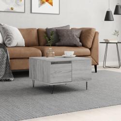 vidaXL szürke sonoma színű szerelt fa dohányzóasztal 55 x 55 x 36, 5 cm (830762) - vidaxl