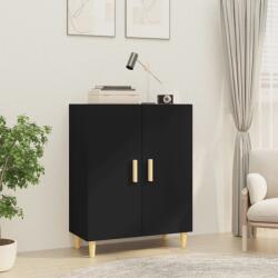 vidaXL fekete szerelt fa tálalószekrény 70 x 34 x 90 cm (812097)