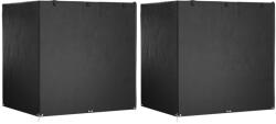 vidaXL 2 db polietilén hintapadhuzat 12 fűzőlyukkal 220x177x220cm (3155383)