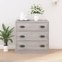 vidaXL szürke sonoma színű szerelt fa tálalószekrény 70x35, 5x67, 5 cm (816230)
