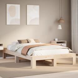 vidaXL tömör fenyőfa ágy matrac nélkül 135 x 190 cm (3308747)