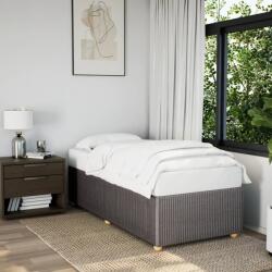 vidaXL ágykeret matrac nélkül tópszínű 80x200 cm szövet 80x200 cm (3284897)