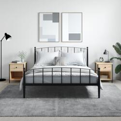 vidaXL 2 db sonoma tölgy színű szerelt fa éjjeliszekrény 40x42x50 cm (825936)