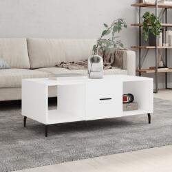vidaXL fehér szerelt fa dohányzóasztal 102 x 50 x 40 cm (829316)