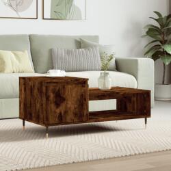 vidaXL füstös tölgy színű fatermék dohányzóasztal 100 x 50 x 45 cm (830825)